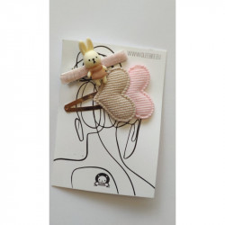 Sponky do vlasov BUNNY BLUSH- Gleebee