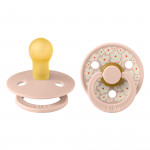 Detský cumlík Colour Jasmine 2 ks- Blush Mix- BIBS STUDIO