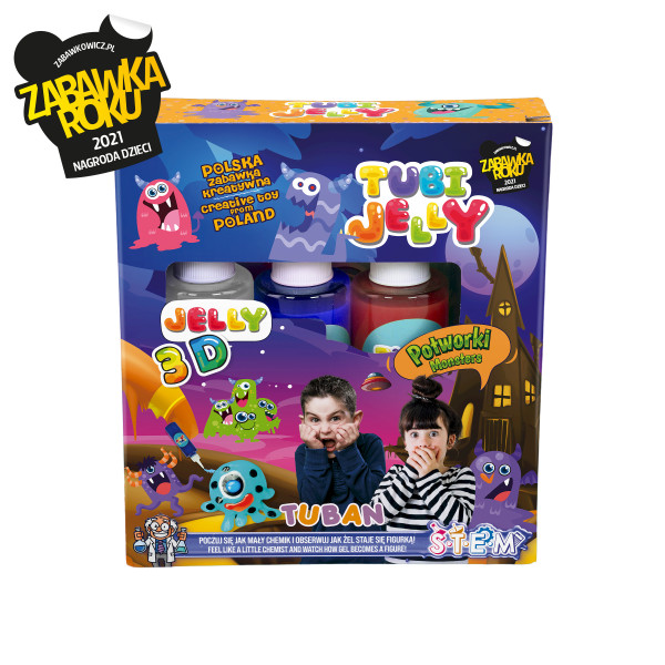 PRÍŠERY - TUBI ŽELÉ SET S 3 FARBAMI – TUBAN