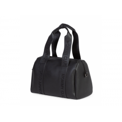 Prebaľovacia taška Mommy Club Signature Vegan Leather Black- Childhome