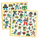 Samolepky - Roboti  DJECO
