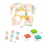 Pečiatkovanie na návšteve u zvieratiek  - DJECO 