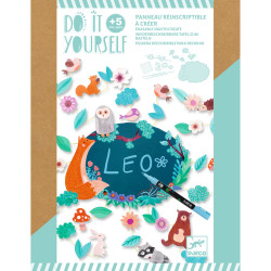 DIY vytvor si sám - Zotierateľná tabuľka v lese - DJECO