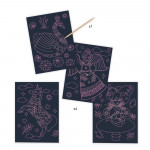 Vyškrabovacie obrázky - Nádherný svet DJECO