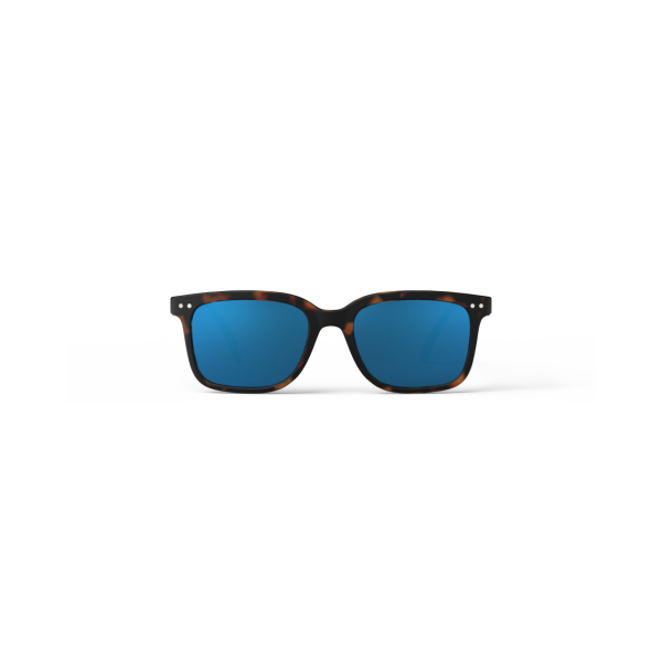 Slnečné okuliare pre dospelých - IZIPIZI TORTOISE BLUE MIRROR #L