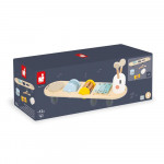 Drevený hudobný stolík Húsenica Sweet Cocoon - Janod