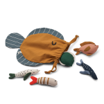 RYBIA HRAČKA DELMOR Golden caramel multi mix - Liewood