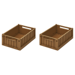 Úložný box S Weston golden caramel  2ks - Liewood