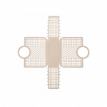 Skladací košík bloom Sandy - Liewood