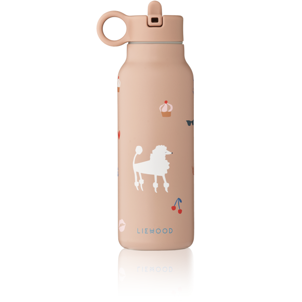 Nerezová fľaša-termoska Falk Paris / Pale tuscany 350ml  - Liewood
