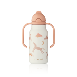 Nerezová fľaša-termoska Dream / Ecru 250ml  - Liewood