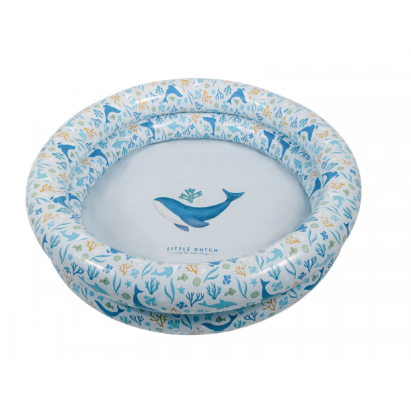 Nafukovací bazénik 80 cm Ocean Dreams Blue - Little Dutch