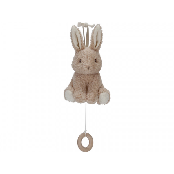 Plyšový hudobný zajačik  Baby Bunny - Little Dutch