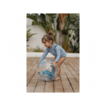 Nafukovacia lopta 3D Ocean Dreams Blue - Little Dutch