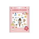 Samolepky na okno Rosa & Friends - Little Dutch