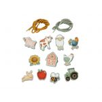 Navliekacie korále Farma -  Little Dutch 