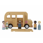 Drevený školský autobus s figúrkami -  Little Dutch