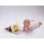 Knižka pre hru na brušku Sensory Book - Taf Toys Knižka pre hru na brušku Sensory Book - Taf Toys