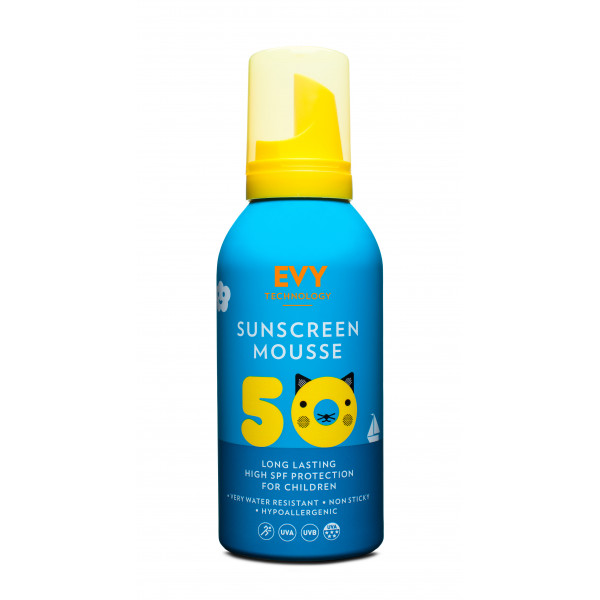 OPAĽOVACIA PENA PRE DETI SPF 50+ - EVY Technológia