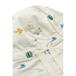 Detský klobúčik Aviator / Ecru - Liewood