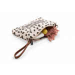 Púzdro na zips s putkom - Canvas Leopard CHILDHOME CHILDHOME