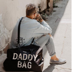 Prebaľovacia taška Daddy Bag Big - Black Childhome CHILDHOME