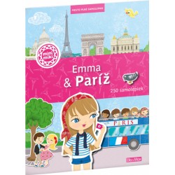Emma & Paríž mesto plné samolepiek - Ella & Max