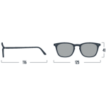 Detské slnečné okuliare IZIPIZI - JUNIOR (5-10r) TORTOISE MIRROR #E