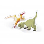 Vzdelávacie puzzle 200 ks - Dinosaury Janod