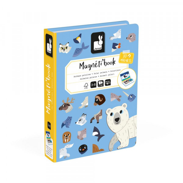 Magnetibook Polárne zvieratká - Janod