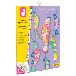 Atelier Mini Kreatívna sada Origami papierové skladačky Ryby - Janod