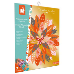 Atelier Mini Kreatívna sada Mandala Jesenná príroda - Janod