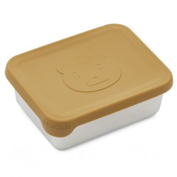 Snack box nerezový Mr bear golden caramel - Liewood