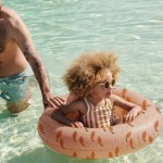 Detské plávacie koleso Baloo Peach / Sea shell - Liewood
