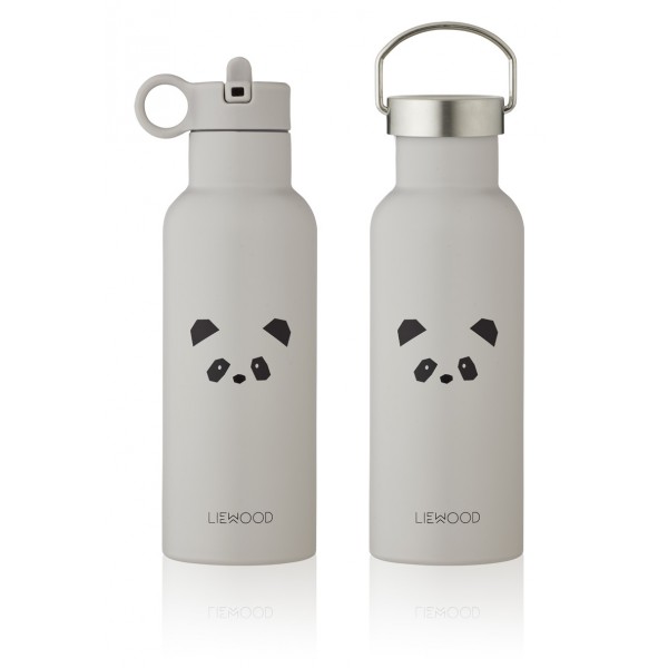 Fľaša Neo - Panda Light Grey 500ml Liewood Liewood