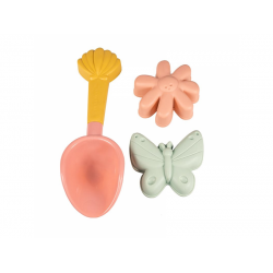 Súprava na piesok 3ks kvety a motýle - Little Dutch