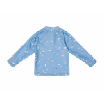 Plavecké tričko dlhý rukáv námornícky záliv Dark blue - Little Dutch