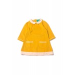 Šaty pre dievčatá - Gold Little Green Radicals - Výpredaj Little Green Radicals
