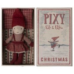 Vianočný škriatok Pixy Elfie - Maileg