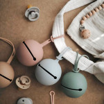 Silikónové púzdro na cumlíky - Soft Lilac MUSHIE