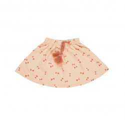 Mini Dievčenská Sukňa Bow Ties - Blush Rylee and Cru - zľava