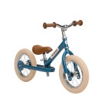 Odrážadlo steel II vintage modrá hliníkové kolesá - Trybike