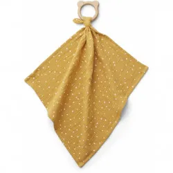 Mojkáčik s hryzátkom Macko - Confetti Yellow Mellow Liewood