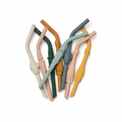 Detské silikónové slamky Yellow mellow multi mix - Liewood