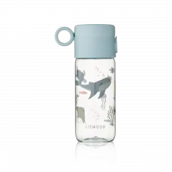 Fľaša Clemence  Sea creature / Sandy 350ml  - Liewood