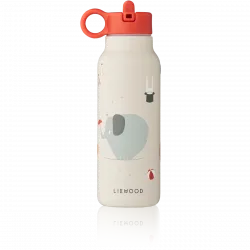 Nerezová fľaša-termoska Falk Circus / Sandy 350ml  - Liewood