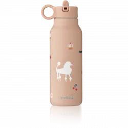 Nerezová fľaša-termoska Falk Paris / Pale tuscany 350ml  - Liewood