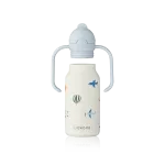 Nerezová fľaša-termoska  Aviator / Ecru 250ml  - Liewood