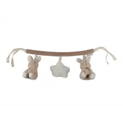 Plyšova reťaz Baby Bunny- Little dutch